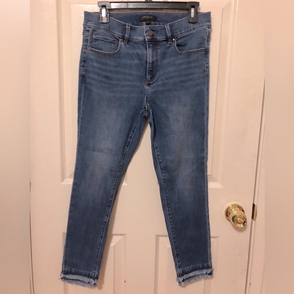 Ann Taylor Skinny Ankle Jeans Sz 6p